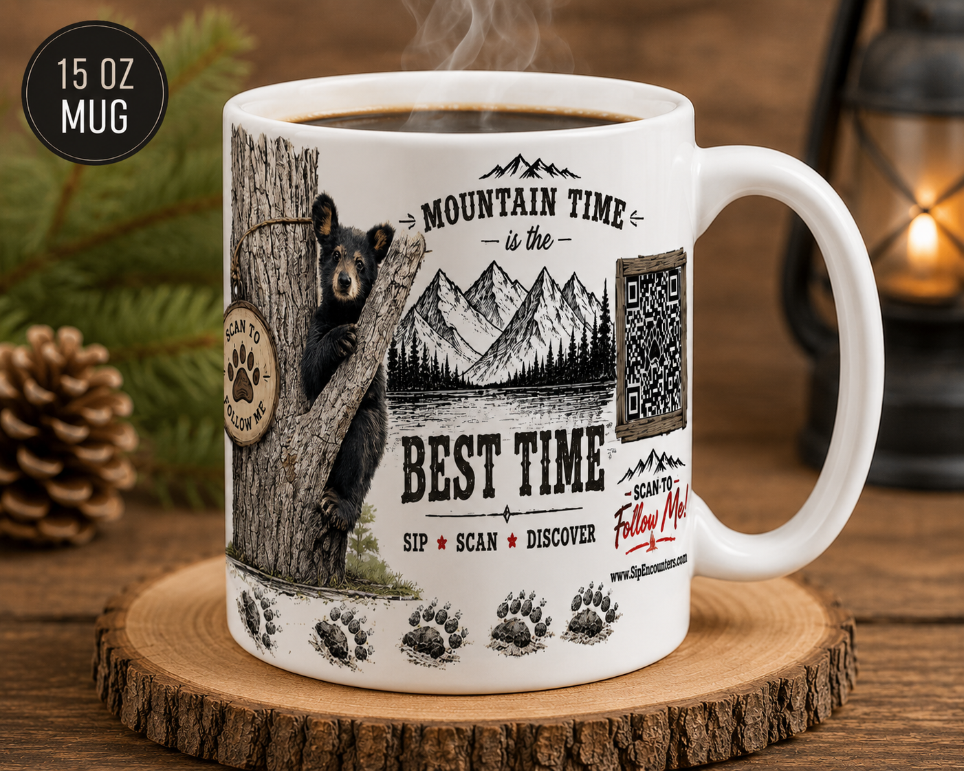 Bear Encounters mug