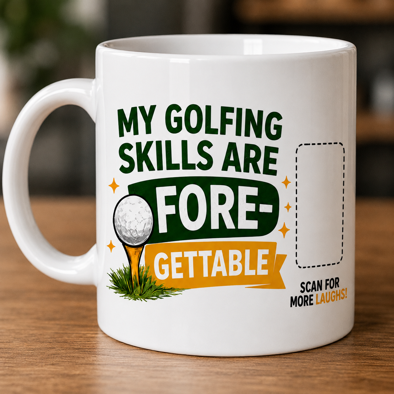 Fore-getable mug