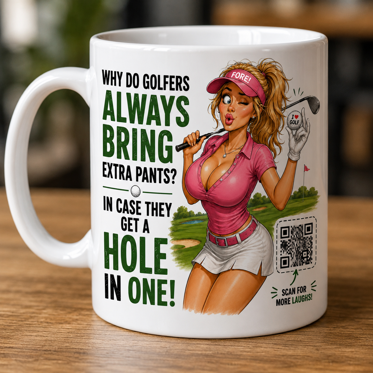 Hole in One mug