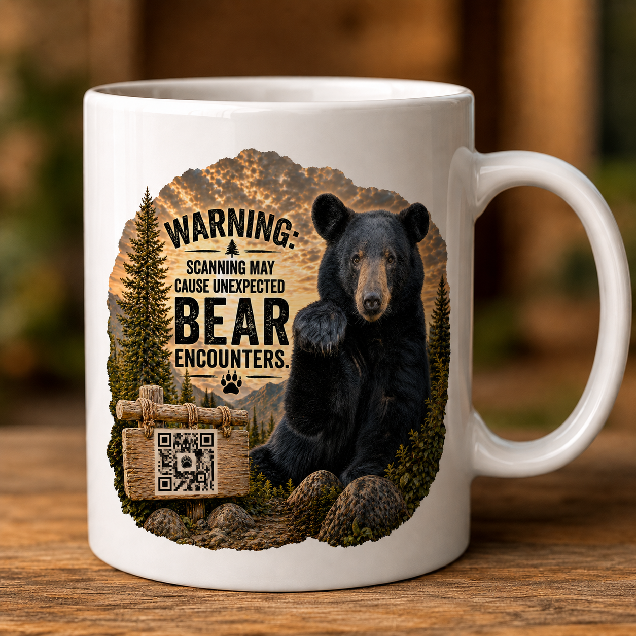 Bear Mug Helene front